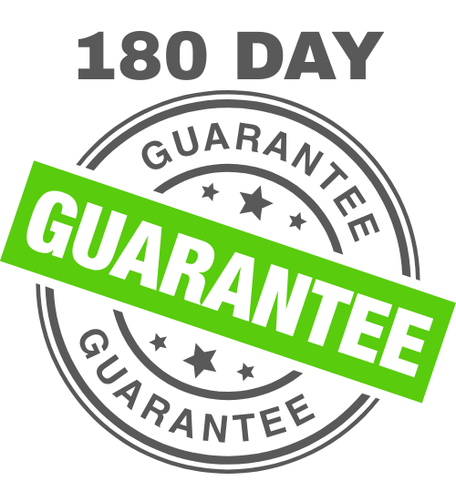 180-day money-back guarantee