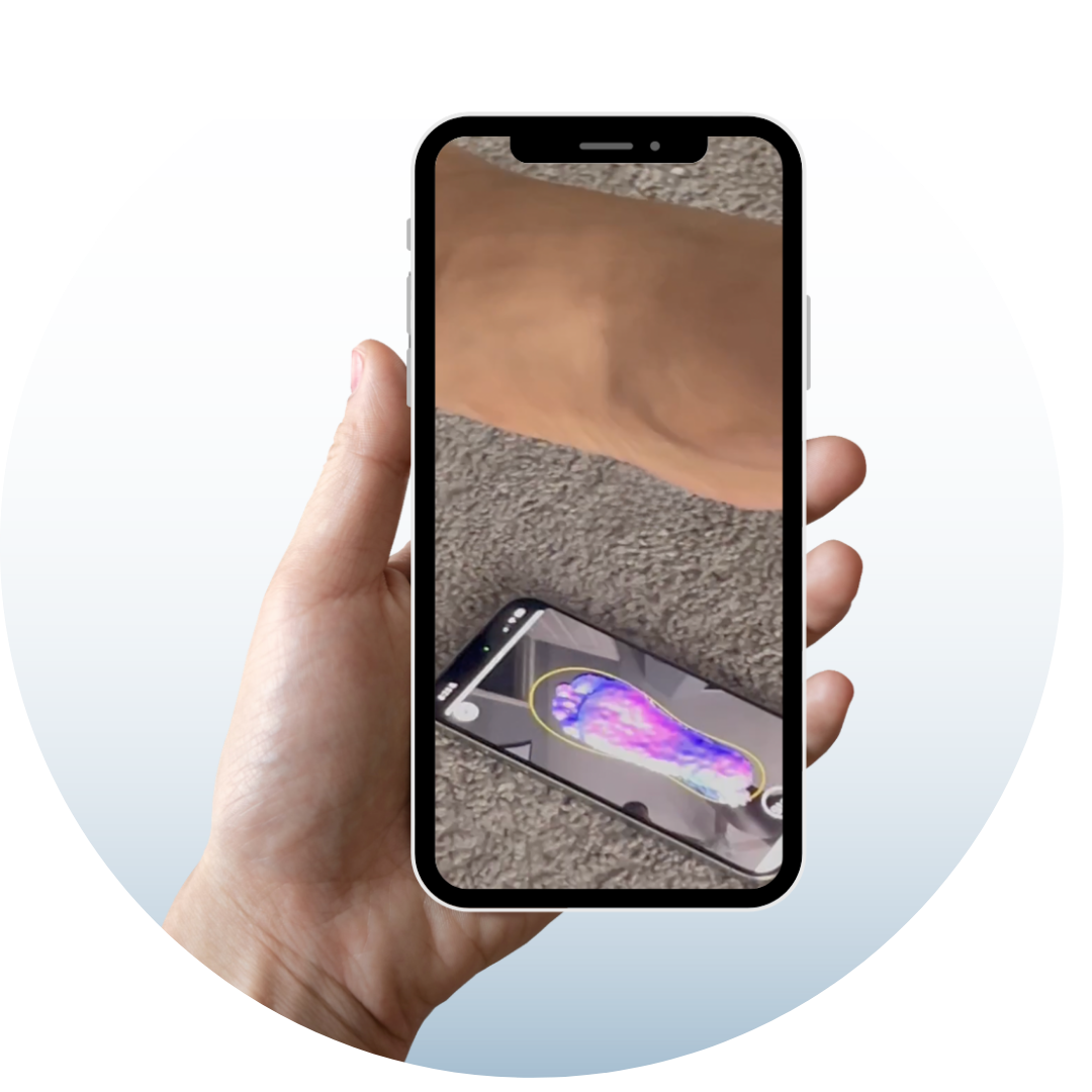 Use Your Phone to Scan Your Feet